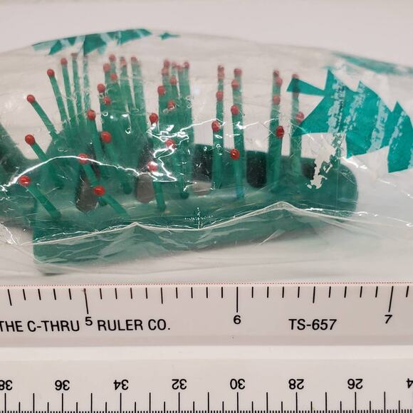 Vintage Avon Christmas Tree Folding Brush Stocking Stuffers Christmas Brush 1994 - Picture 5 of 12